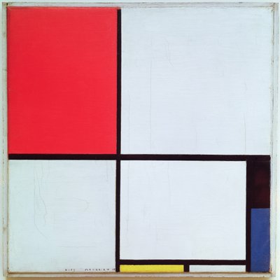 Composition with Red, Black, Blue and Yellow, 1928 by Piet Mondrian